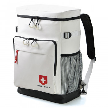 EMERGENCY BACKPACK 防災リュックサック ホワイト 13-6185-01