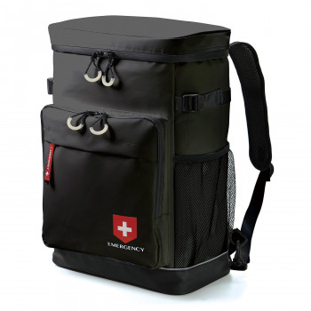EMERGENCY BACKPACK 防災リュックサック ブラック 13-6185-10
