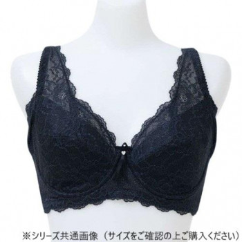TAMURA yauco  脇高ワイヤー入り　フルカップブラジャー　YTA22　ブラック　C90-YTA22-016-C90