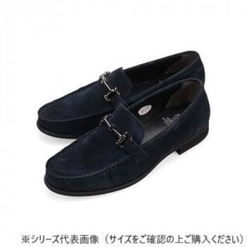 アビーロード ABBEY ROAD ビット金具付きスリッポンビジカジシューズ  シルキーネイビー 24.5cm AB9513