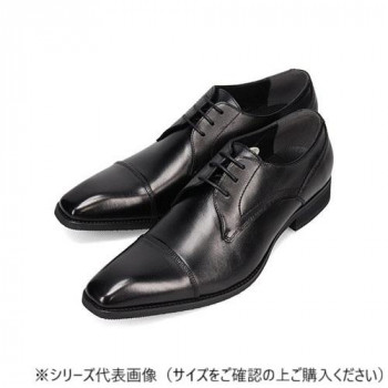 ルーテシア LUTECIA ロングノーズ 外羽根ストレートチップ・ビジネスシューズ  ブラック 24.5cm LU7808