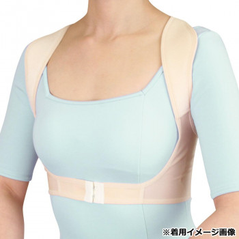 ビビエルボ 姿勢ビューティベルト 薄手 M 4815