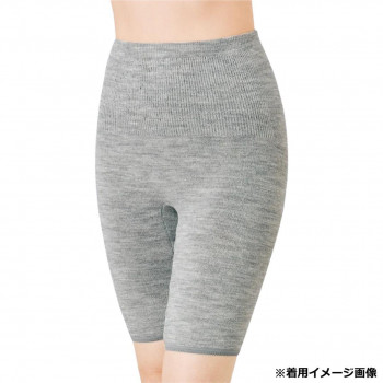 ビビエルボ 備長炭 両ひざサポーターゆったりパンツ5分丈 4954