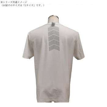ケアオール　ポリエステルTシャツ　L　ホワイト　ECR-560153