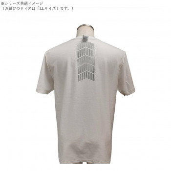 ケアオール　ポリエステルTシャツ　LL　ホワイト　ECR-560207
