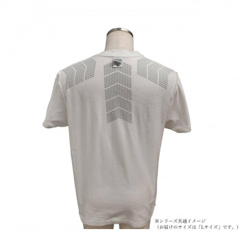 ケアオール　ポリエステルTシャツ　プレミアムショルダープラス　L　ホワイト　ECR-560153