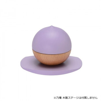 乃庵(のあん) 木製骨壺 パープル 32R8007500032
