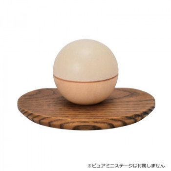 つき 木製骨壺 クリーム 32C2007200032
