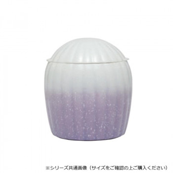 夢雅(ゆめか) 骨壺 有田焼 3.0寸 桃花バイオレット 32B430T600072
