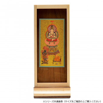 木影(こかげ) スタンド軸 三尊仏 中 真言宗 メープル 32x8006q00033