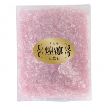 煌凜(きらり) 天然石 約200g 紅水晶 35152xk100004