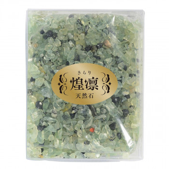 煌凜(きらり) 天然石 約200g 葡萄石 35152xo700004