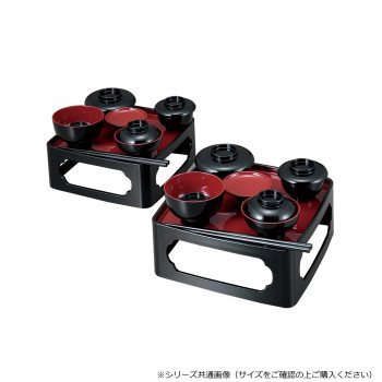 入子膳 6.0寸 黒(内朱) 4326600400011