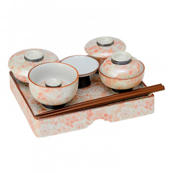 仏膳 有田焼 雅桜ピンク 436900009v072