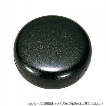 香合 2.5寸 黒金梨地 4201253600021