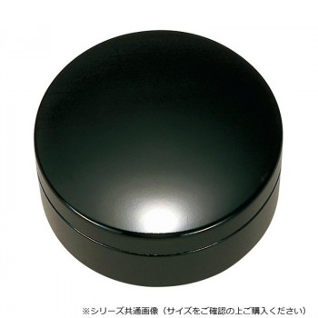 切立香合 木質製 2.2寸 黒(内梨地) 4203224400021