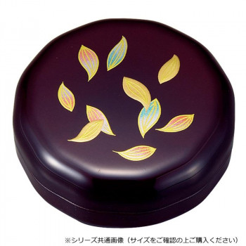 さくら香合 2.2寸 タメ 蒔絵 散華 4213221219011