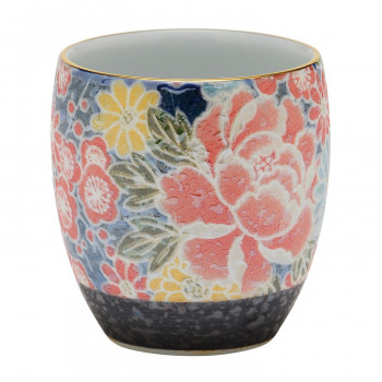 風舞花 茶湯器 有田焼 四季友禅 ブルー 51140000E3072