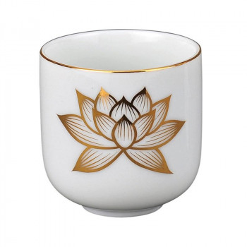茶湯器 陶器製 大 白金ハス 5110870091072