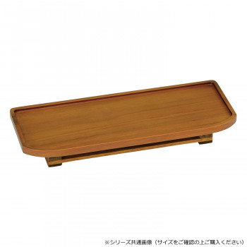 六角 木製 仏器膳 7.0寸 チーク色 522770U300034