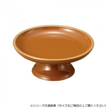 丸供物台 3.5寸 ベージュ(フチ金) 550135a600011