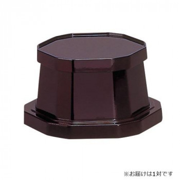 隅切り六角花台 (1対) 5.0寸 タメ 5806501200021