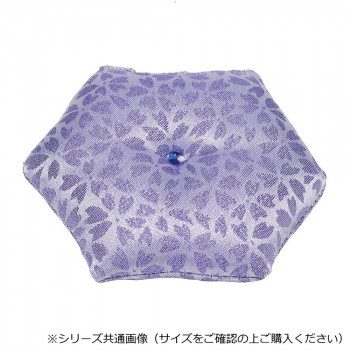 恋(ここ) 六角布団 薄型タイプビーズ付 2.0寸 ケイパープル 59c720W300092