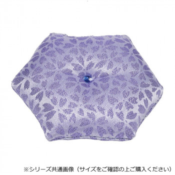 恋(ここ) 六角布団 薄型タイプビーズ付 2.5寸 ケイパープル 59c725W300092