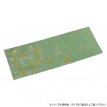 金彩金銀桜 上置用経敷 防炎加工 30cm 千草 59c73tU800042