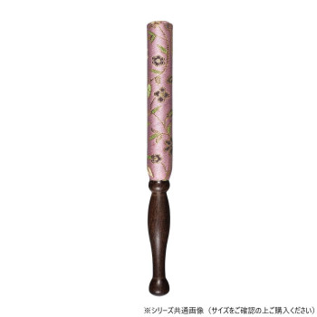 薫小花 りん棒 黒檀木地 4.0寸 ピンク 5990408300032
