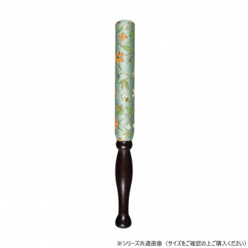 薫小花 りん棒 黒檀木地 4.5寸 水色 599045d200032