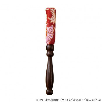飛鳥りん棒 5.0寸 天平唐草 エンジ 5940500b6v034