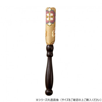 飛鳥りん棒 4.5寸 花かずら 白茶 5940450b6w034