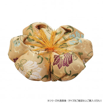 飛鳥花布団 3号 天平唐草 白茶 59681w006s042