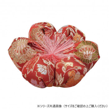飛鳥花布団 3.5号 天平唐草 エンジ 59681x006v042
