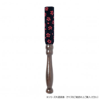 印伝調りん棒 4.5寸 小桜 エンジ 59734500i4032
