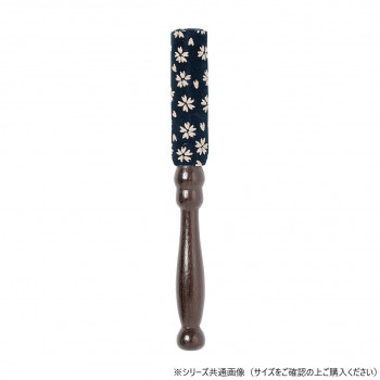 印伝調りん棒 5.0寸 小桜 黒 59735000i3032