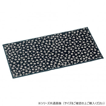 印伝調上置用経敷 不織布貼り 39cm 小桜 黒 59743u00i3042