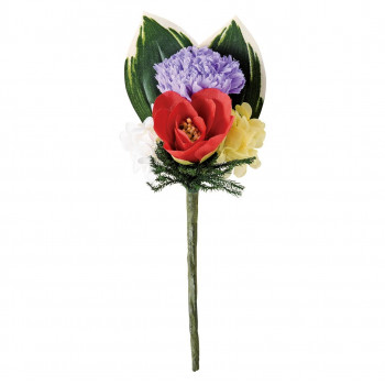 花こころ ミニ仏花 プリザーブドフラワー 椿 57o9000000014