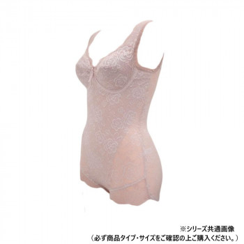 TAMURA yNuco ブルーメリアボディスーツ レギュラー ダスティピンク M-YTN25R-115-M