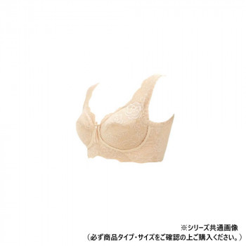 TAMURA yauco ブルーメリアブラジャー グラマー ベージュ LL-YTA25G-020-LL