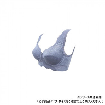 TAMURA yauco ブルーメリアブラジャー グラマー ブルーグレー 3L-YTA25G-207-3L