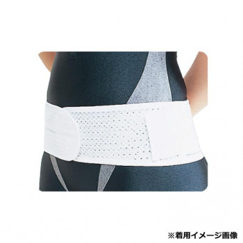 アシスト 腰・骨盤 ツインベルト ホワイト M 75～ 90cm 00311