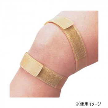 アシスト 膝 ヒザパワーベルト ブラウン F 上35～50下30～40cm 01655