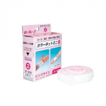 アシスト カラーネットミニ ピンク 2号 1.8cm×2.7m 00632