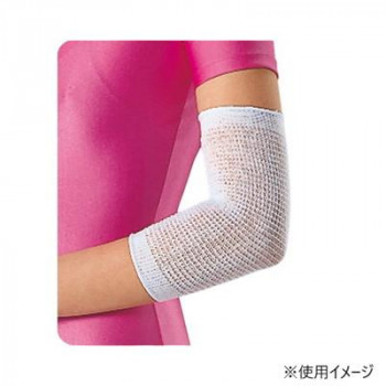 アシスト ワンタッチ包帯(10入) ホワイト スモール ひじ・ひざ・腕・太もも 16～40cm 02053