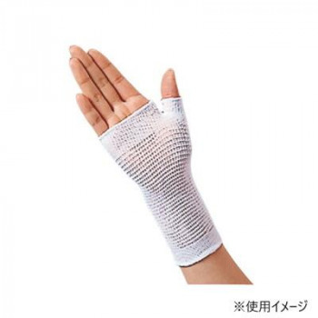 アシスト ワンタッチ包帯(10入) ホワイト 手首 14～25cm 02055