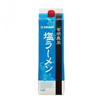 アリアケジャパン 179630 有明鳳凰 塩ラーメン スープ 1.8L×6