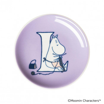 (A)Moomin　ムーミン アルファベットコレクション ミニプレート 10.5cm L　1075840