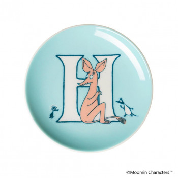 (A)Moomin　ムーミン アルファベットコレクション ミニプレート 10.5cm H　1075842